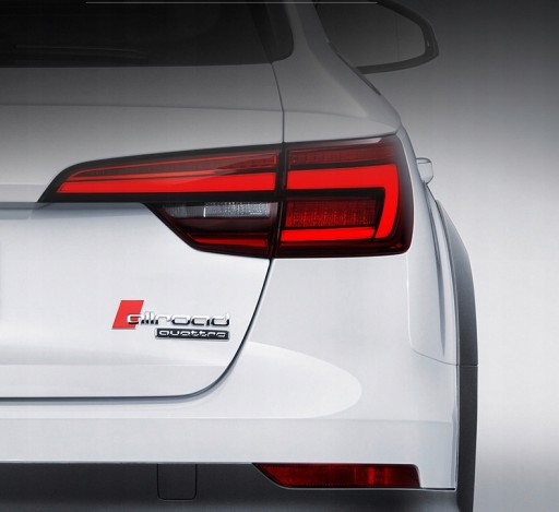 Пластиковая наклейка с логотипом Audi Allroad