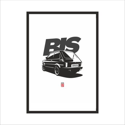BIS Fiat 126p настенная роспись