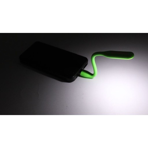 Светодиодная USB лампа для ноутбука Энергосберегающая зеленая.