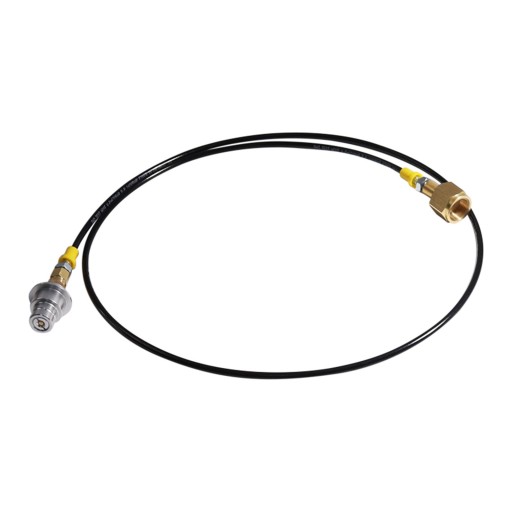 Adapter do napełniania butli CO2 1,5M, srebrny CGA320