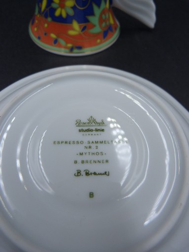Rosenthal MYTHOS No. 2 Чашка для эспрессо B.Brenner