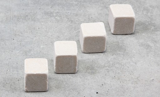beżowe KAMIENIE KUBIK kostki 20x20 1,5 kg beżowy kamień w kostkach kremowy