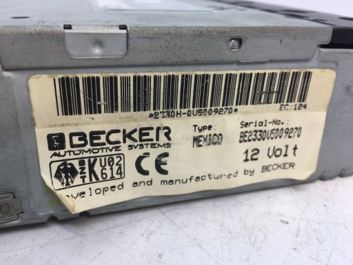 MERCEDES РАДИО BECKER BE2330 МЕКСИКА РУКОВОДСТВО