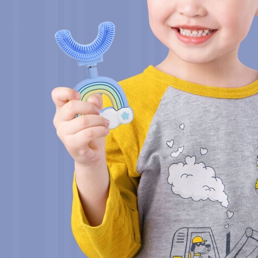 Зубная щетка U-образная 2–6 лет.