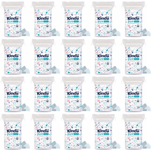 12x60 детских косметических подушечек CLEANIC Kindii