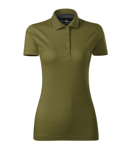L koszulka polo damska bawełna premium MALFINI 269