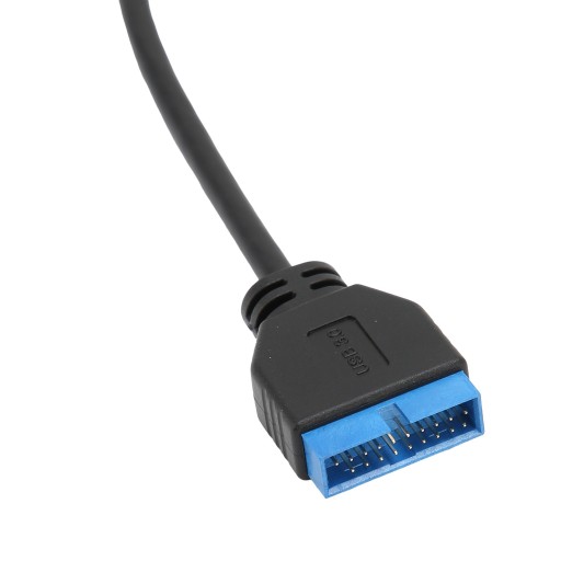 ПЕРЕДНЯЯ ПАНЕЛИ USB 3.1 К УДЛИНИТЕЛЬНОМУ КАБЕЛЮ USB 3.0