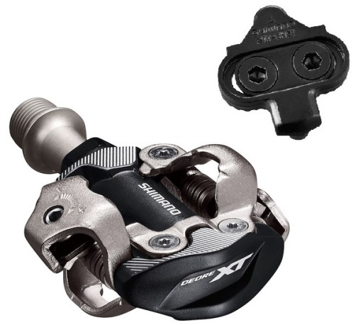 pedały zatrzaskowe SPD SHIMANO XT pd-m8100 + bloki