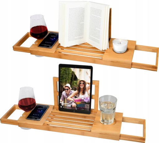 ПОЛКА ДЛЯ ВАННЫ ПОЛКА ЧЕХОЛ ДЛЯ ВАННЫ ECO BAMBOO