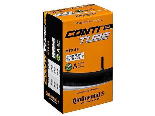 Велосипедная камера Continental 29 MTB 1,75-2,5 AV 40 мм