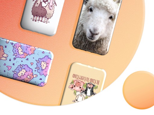ETUI DO XIAOMI REDMI NOTE 9 PRO / 9 PRO MAX / NOTE 9S WZORY OWCA OWIECZKA