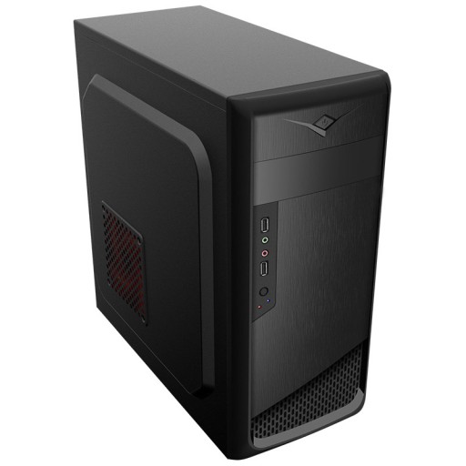 Корпус для ПК ATX Akyga AK995BK, 2 порта USB 2.0, черный