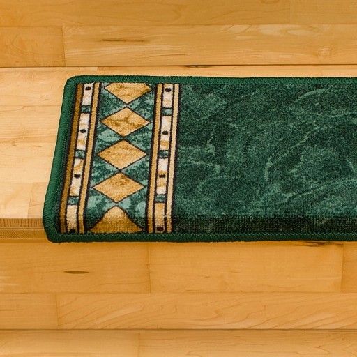 Накладки на лестницу CHEOPS GREEN ПРЯМОУГОЛЬНИК TREPA