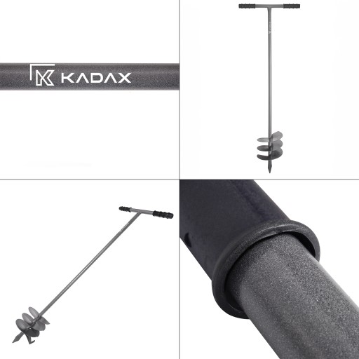 ŚWIDER RĘCZNY DO ZIEMI GLEBY WIERTNICA GLEBOWA 17cm 170mm DOŁOWNIK MOCNY