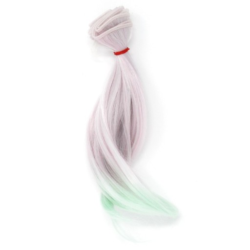 RÓŻOWO-NIEBIESKI Ombre - Super Podwinięte 15cm - W