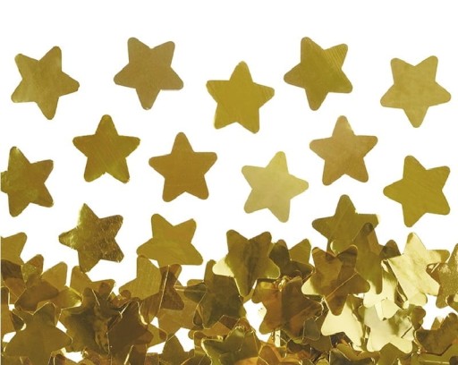 Трубка для стрельбы конфетти GOLDEN STARS диаметром 40 см для Выпускного карнавала