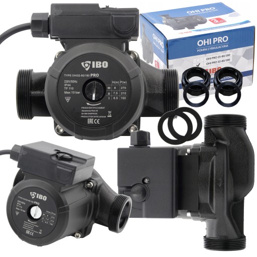 ЦИРКУЛЯЦИОННЫЙ НАСОС IBO OHI PRO 32-80/180 ЦИРКУЛЯЦИЯ
