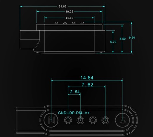 USB-КАБЕЛЬ ЗАРЯДНОЕ УСТРОЙСТВО ДЛЯ СМАРТ-ЧАСОВ ELARI FIXITIME 3