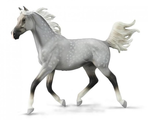 ЛОШАДЬ ПОЛУАРИЯ, СЕРО-ЧЕРНАЯ КОНВЕНЦИЯ, МАСШТАБ 1:12 - CollectA - 88959