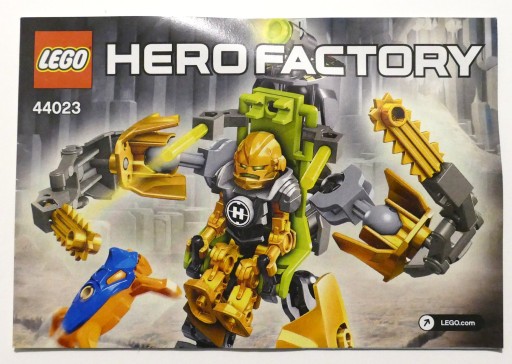 LEGO HERO FACTORY INSTRUCTIONS 44023 ГУСЕНЕР «РОККА»