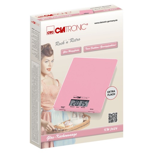 ЭЛЕКТРОННЫЕ КУХОННЫЕ ВЕСЫ CLATRONIC KW 3626