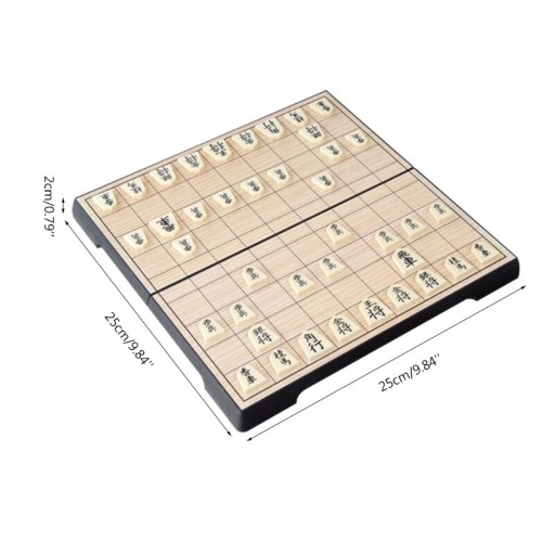 Japan Shogi Магнитная складная японская игра сёги