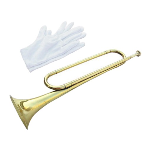 Портативный BB Bugle Cavalry, желтый, латунь, 47 см