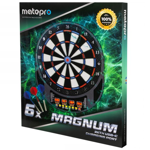 Электронная мишень для игры в дартс, дартс Matepro