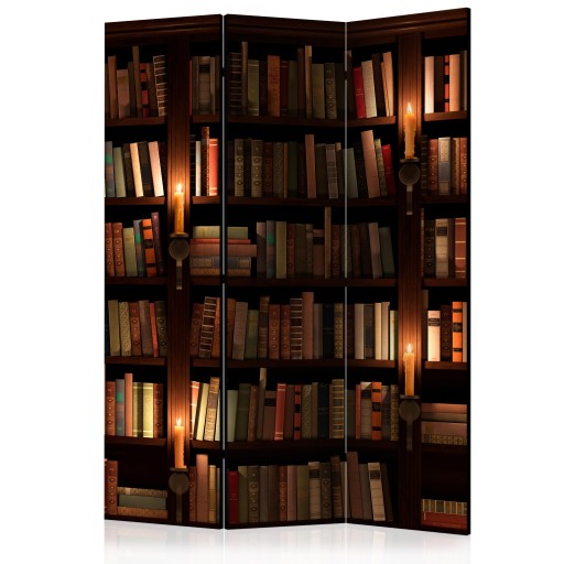 Ширма из трех частей - Полки с книгами