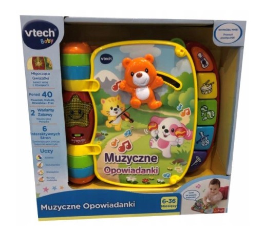 Книга vTech «Музыкальные истории» 61174