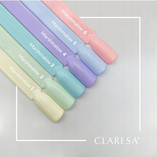 Claresa lakier hybrydowy MARSHMALLOW 4