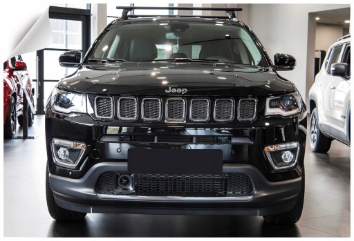 JEEP COMPASS II 17+ ДЕКОРАТИВНЫЕ ХРОМИРОВАННЫЕ ГАЛОГЕННЫЕ ПОЛОСКИ
