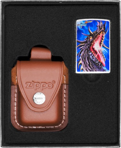 Zestaw ZIPPO Zapalniczka MAZZI DRAGON prezentowy*nr2