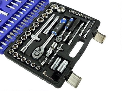 ZESTAW KLUCZY KLUCZE NASADOWE TORX 94el G10100