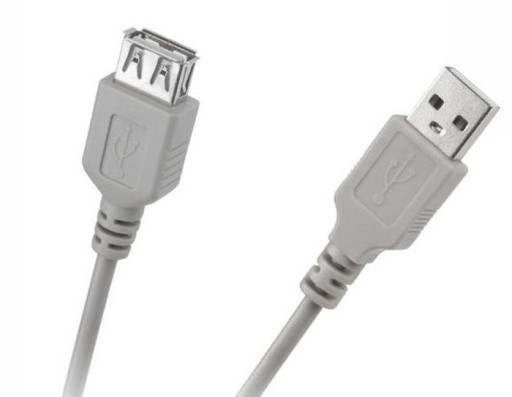 КАБЕЛЬ-УДЛИНИТЕЛЬ ПОРТОВ USB 1.1/2.0, НОВЫЙ, 5 м