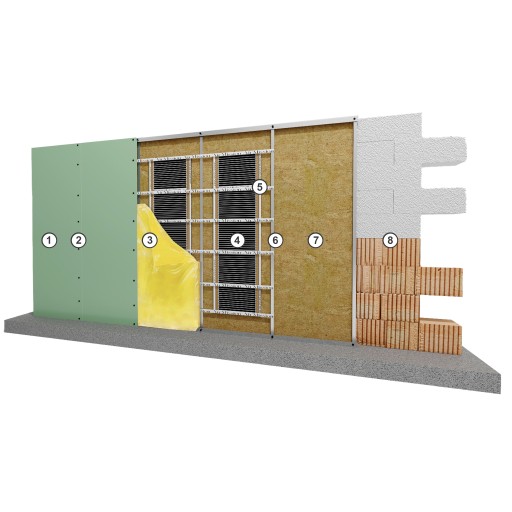 ZESTAW Mission Air Folia Mata Grzewcza PODCZERWIEŃ 50cm I 160W/m² 4m² PTC