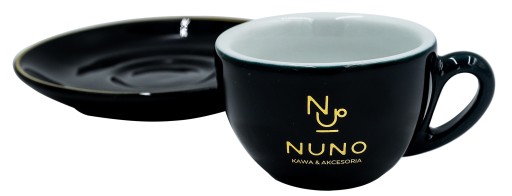 КОФЕЙНЫЕ ЧАШКИ 80 МЛ NUNO ЧЕРНЫЙ ЭСПРЕССО