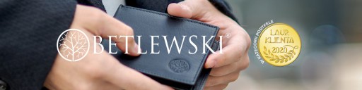 Ремень BETLEWSKI кожаный, ТЕМНО-СИНИЙ, мужской, автоматический, брючный ремень с отделкой