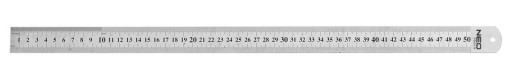 Przymiar liniowy linijka 50 cm stal nierdzewna NEO