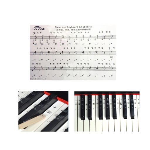 1 комплект наклеек на клавиатуру Na Keyboard