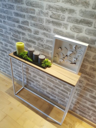консоль, консоль, INDUSTRIAL LOFT WHITE