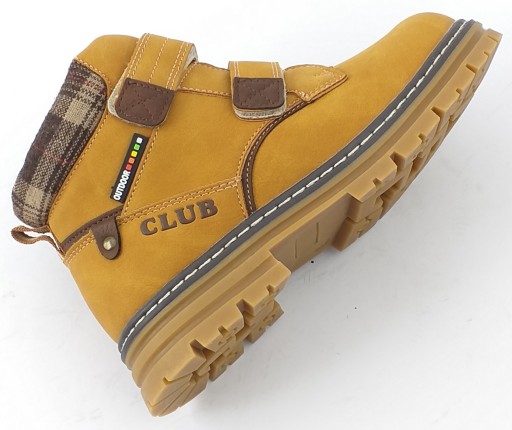 TRZEWIKI chłopięce ciepłe TRAPERY XD 103 /23 Buty zimowe AMERICAN CLUB 30