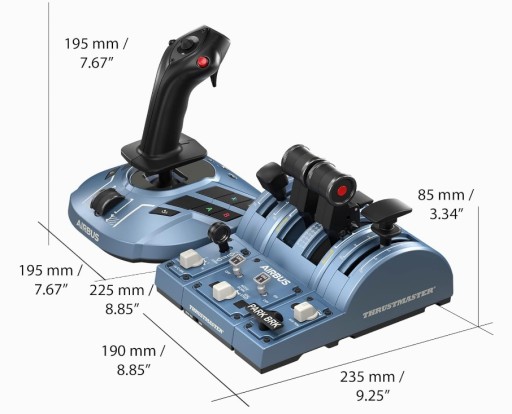 Thrustmaster Captain Pack X najlepszy zestaw kokpitu do symulatora lotu