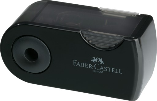 FABER-CASTELL Одинарная точилка с рукавом Мини-контейнер для строгальных станков