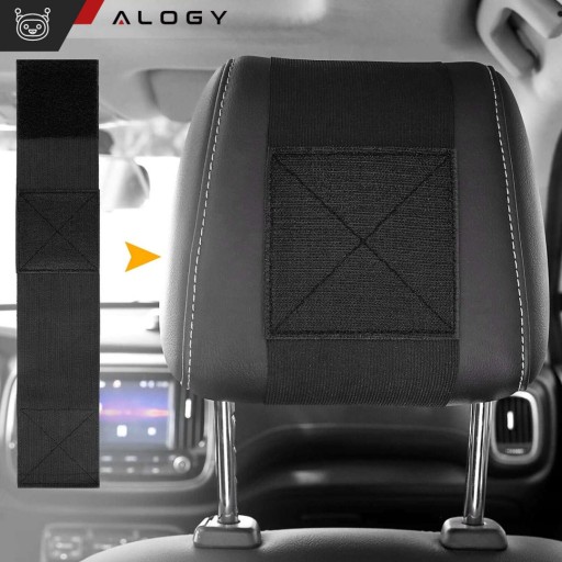 Автомобильный подголовник держатель сильная липучка для планшетного телефона