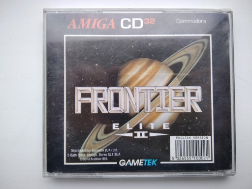 Компакт-диск с игрой: Amiga CD32 - Frontier Elite 2