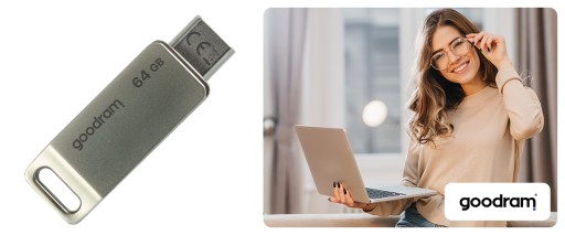 Флэш-накопитель GOODRAM 64 ГБ ODA3 USB 3.2 Dual Drive