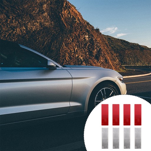 AUTO ODBLASKOWE ŚWIATŁA MARKEROWE KLEJ AUTO