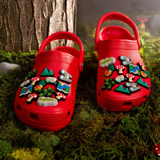 Crocs Jibbitz Pin Единорог украшение обуви