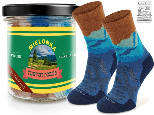 Термоактивные походные носки MERINO в баночке - ТУРИСТИЧЕСКИЙ ОБЕД